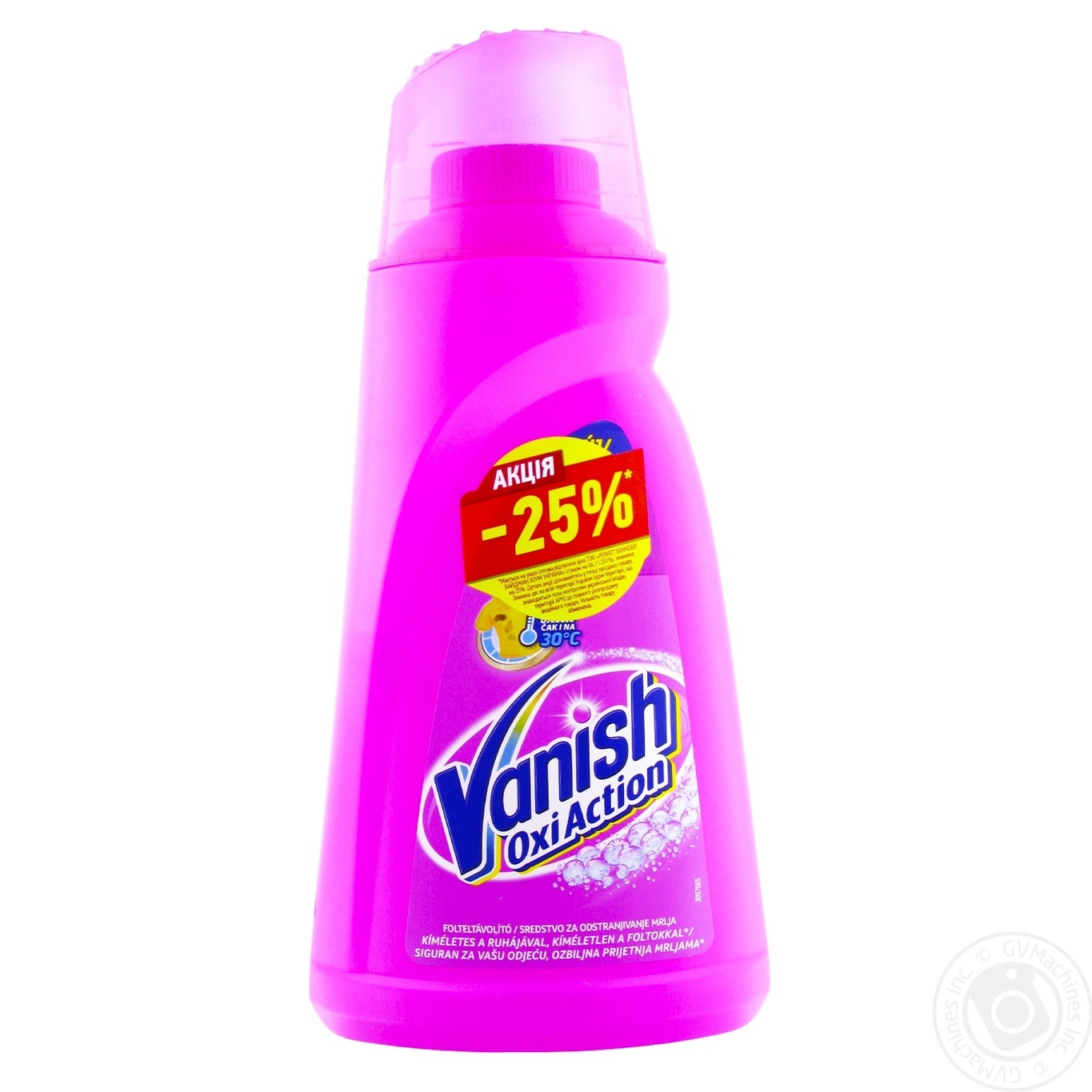 

Пятновыводитель для тканей Vanish Oxi Action жидкий 1л
