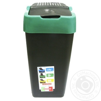 Heidrun Push&Up Trash Can 18l 29х23х43cm - buy, prices for - photo 1