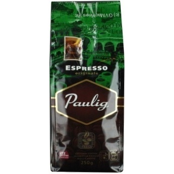 Natural ground medium roasted coffee Paulig Espresso 250g Finland - buy, prices for NOVUS - photo 2