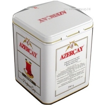 Black pekoe tea Azercay Extra medium leaf with bergamot flavor 250g can Azerbaijan - buy, prices for - photo 6