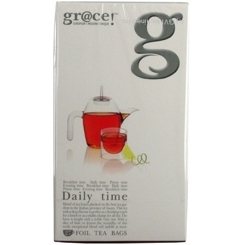 Black tea Grace! Daily time 25x2g teabags England - buy, prices for NOVUS - photo 1