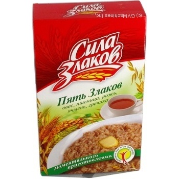 Oat flakes Sila Zlakov 5 grains wheat barley buckwheat rye  400g Russia - buy, prices for NOVUS - photo 5