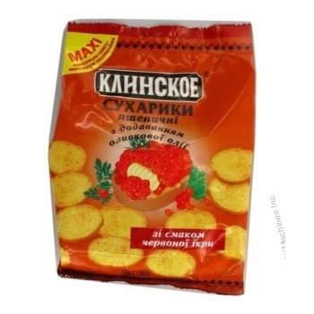 Snack Klinskie wheat red caviar 100g Ukraine - buy, prices for NOVUS - photo 2