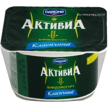 Біфідойогурт Активіа класичний 3.5% пластиковий стакан 115г Україна - купити, ціни на - фото 2