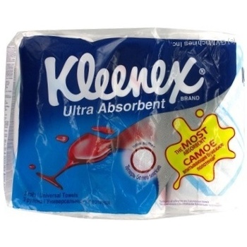 Рушники паперові кухоннi Kleenex 3шт - купити, ціни на - фото 3