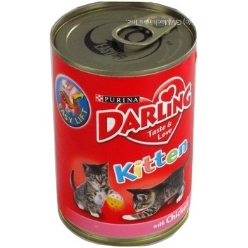 Корм для кошенят Darling Kitten 400г - купити, ціни на NOVUS - фото 4