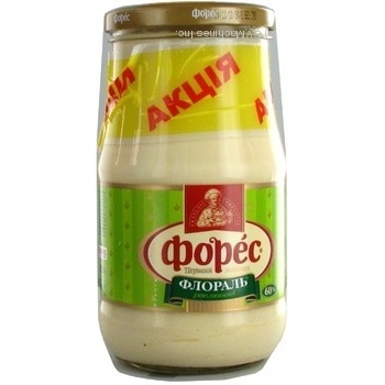 mayonnaise fores floral 60% 820g glass jar Ukraine - buy, prices for - photo 3