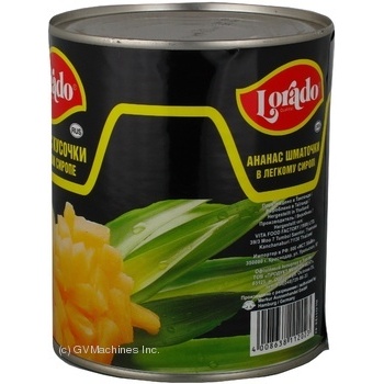 Pineapple chunks Lorado in light syrup 820g Thailand - buy, prices for - photo 3