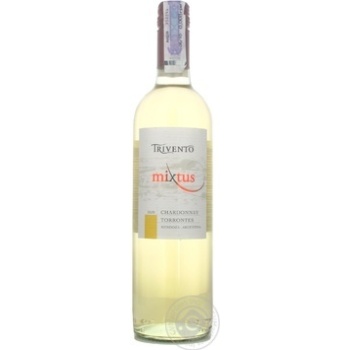 Trivento Chardonnay-Torrontes White Dry Wine 0.75l - buy, prices for - photo 1