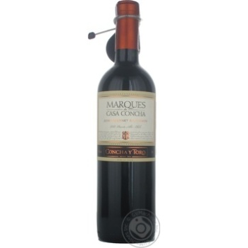 Wine cabernet sauvignon Concha y toro red dry 14% 2006year 750ml glass bottle Chili - buy, prices for MegaMarket - photo 1