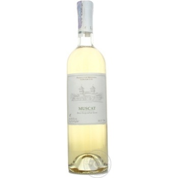 wine muscat lion gri white 12% 750ml glass bottle Moldova