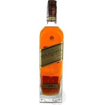 Віскі Johnnie Walker Gold Label 40% 18років в коробці 0,75л - купить, цены на - фото 10