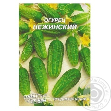 Насіння Гігант Огірок Ніжинський Семена украины 10г - купити, ціни на - фото 1