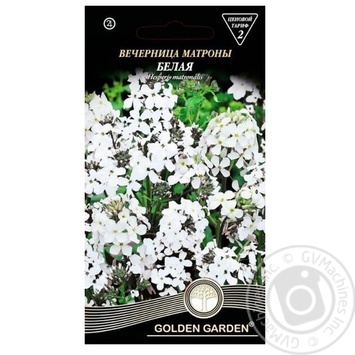 Насіння Golden Garden Кв.Вечір.біла 0,5г - купить, цены на NOVUS - фото 1