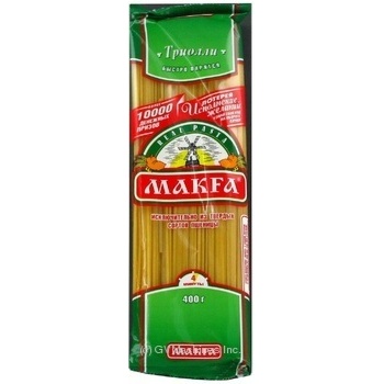 pasta spaghetti makfa 400g polyethylene packaging - buy, prices for - photo 5