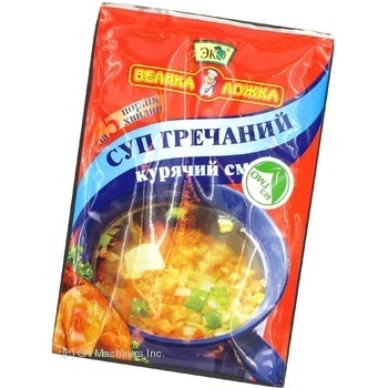 Soup Eko buckwheat with chicken 20g packaged - buy, prices for MegaMarket - photo 3