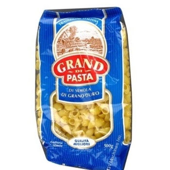 Pasta pipe rigate Grand di pasta Ravlik 500g polyethylene packaging - buy, prices for NOVUS - photo 3