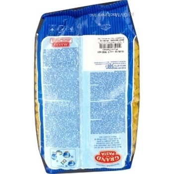 Pasta pipe rigate Grand di pasta Ravlik 500g polyethylene packaging - buy, prices for NOVUS - photo 6