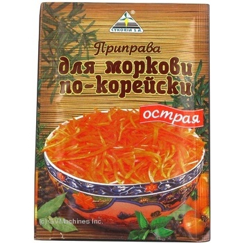 Приправа Cykoria для корейської моркви гостра30г х50 купить, цены на МегаМаркет - фото 1