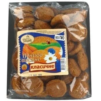 cookies boguslavna classic oat 400g polyethylene packaging Ukraine - buy, prices for - photo 2