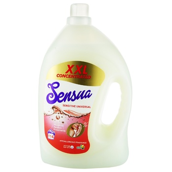 Средство для стирки Sensua Sensitive Универсальное 4л - купить, цены на Auchan - фото 1