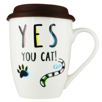 Galleryglass My Cat Porcelain Mug 350ml - buy, prices for - photo 1