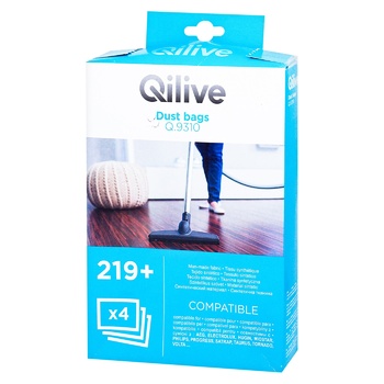 Qilive Set of Vacuum Cleaner Bags Q.9310 - buy, prices for Auchan - photo 1