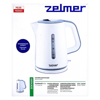 Zelmer Plastic Kettle ZCK7620S - buy, prices for Auchan - photo 3