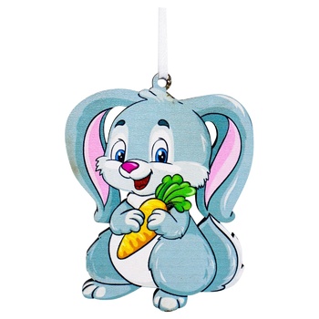 Підвіска декоративна  симв року Кролик в в асортименті - купить, цены на Auchan - фото 1