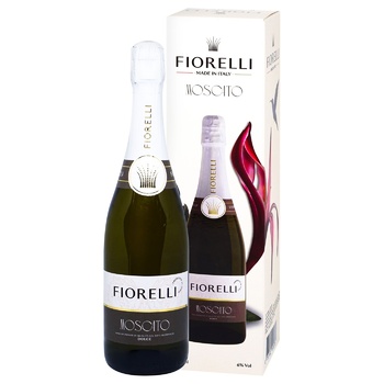 Вино ігристе Fiorelli Moscato Dolce 0,75л - купити, ціни на Auchan - фото 1