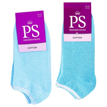 Шкарпетки Premier Socks Класичні жіночі з пухнастої пряжі - купити, ціни на Auchan - фото 1