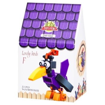 Star Tribe Mini Blocks Lovely Bird Constructor in assortment - buy, prices for Auchan - photo 2