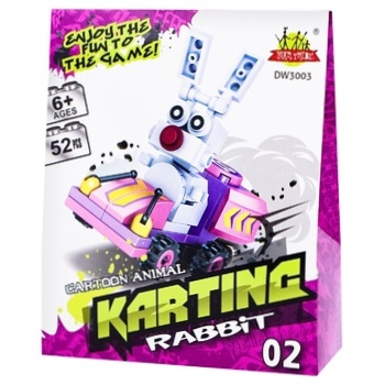 Конструктор Star Tribe Mini Blocks Тваринка з машинкою в асортименті - купити, ціни на Auchan - фото 5