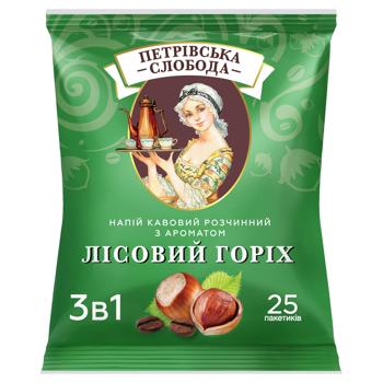 Petrivska Sloboda 3in1 Coffee Drink with Hazelnut Aroma 18g - buy, prices for Torba - photo 4