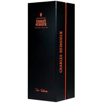 Шампанське Charles Heidsieck Vintage Rose 2018 (gift box) рож.брют 0.75 л - купити, ціни на WINETIME - фото 1