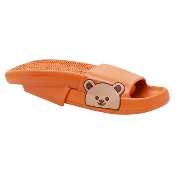 Rubber Slippers with Bear s.38-39 Orange - buy, prices for Chudo Market - photo 2