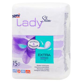 Seni Lady Slim Extra Urological Pads 15pcs - buy, prices for Za Raz - photo 2