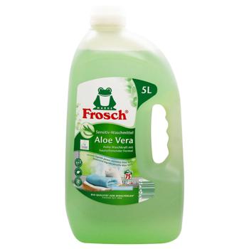 Гель для прання Frosch Aloe Vera 5л - купити, ціни на КОСМОС - фото 1