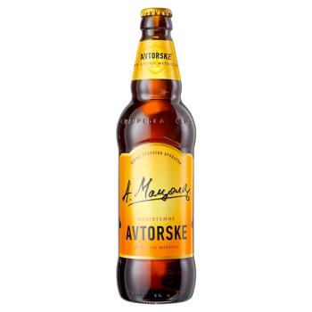 Persha Privatna Brovarnya Avtorske Semi-Dark Beer 6.8% 0.5l - buy, prices for MegaMarket - photo 1