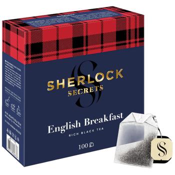 Чай чорний Sherlock Secrets English Breakfast 2г*100шт - купити, ціни на Auchan - фото 3