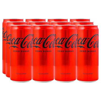 Coca-Cola Zero Carbonated Drink 0.33l - buy, prices for - photo 2