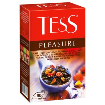 Tess Pleasure Black Leaf Tea 90g - buy, prices for Tavria V - photo 2