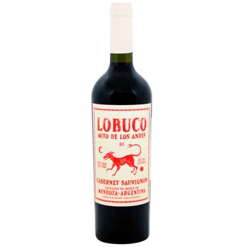 Lobuco Cabernet Sauvignon Red Dry Wine 13.1% 0.75l - buy, prices for WINETIME - photo 1