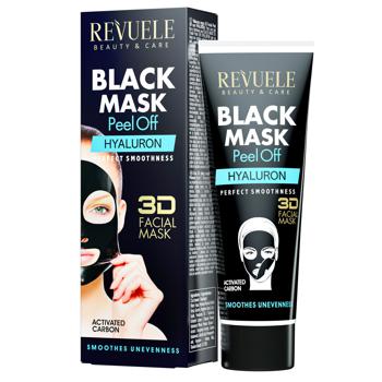 Revuele Hyaluronic Acid Black Mask 80ml