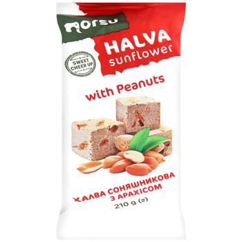 Norsu Sunflower Halva with Peanuts 210g