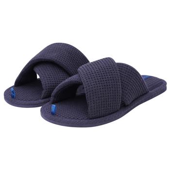 Twins 9207 HS-VL Waffle Dark Blue Men Slippers s.40/41 - buy, prices for Vostorg - photo 1