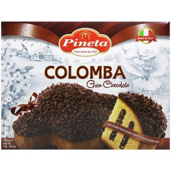 Панеттон Pineta Colomba шоколадний 750г - купити, ціни на Auchan - фото 2