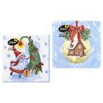 Silken New Year's Holiday 2-Ply Table Napkins 33x33cm 12pcs