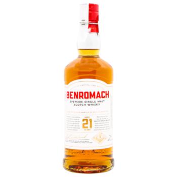 Віскі Benromach 21y.o. Box 43% 0,7л - купити, ціни на МегаМаркет - фото 3