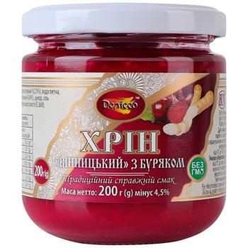 Delisso Horseradish Vinnytsia with Beets 200g - buy, prices for Grono - photo 1